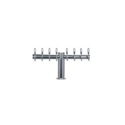 Metro "T" - 8 Faucet - Polished Stainless Steel Glycol Ready