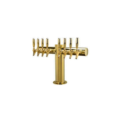 Metro "T" - 8 Faucet - PVD Brass Glycol Cooled